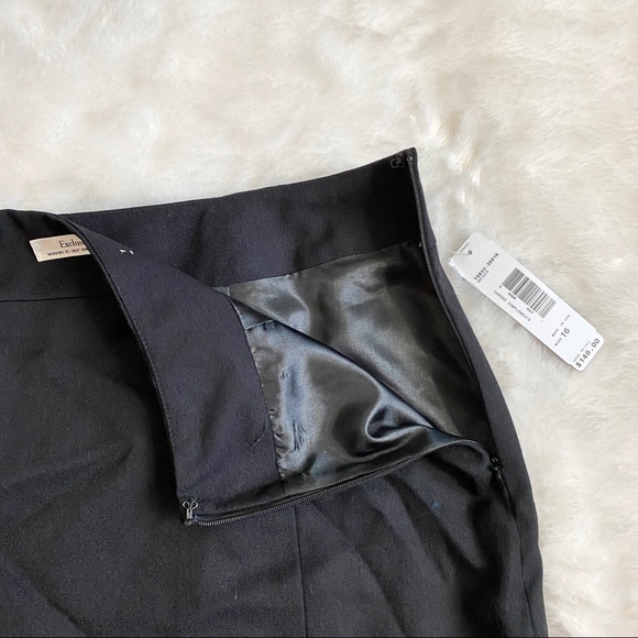 NEW Pendleton Seasonless Black Wool midi Skirt - Picture 6 of 7